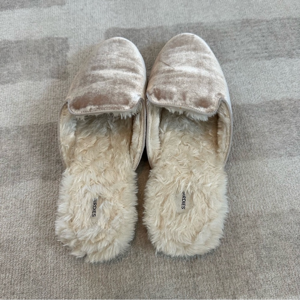 Birdies The Phoebe Cream Faux Fur (Size 9) - Picture 4 of 11